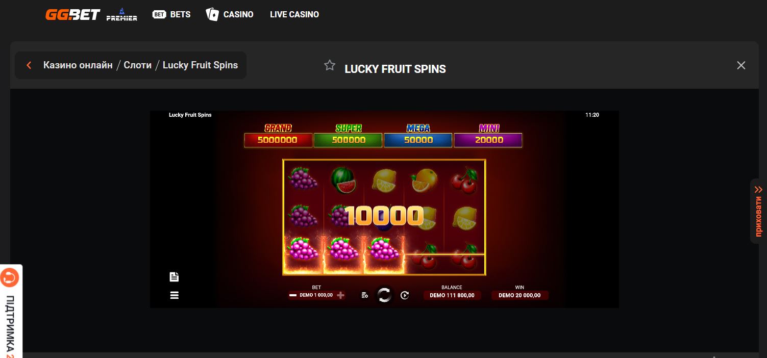 ggbet casino demo