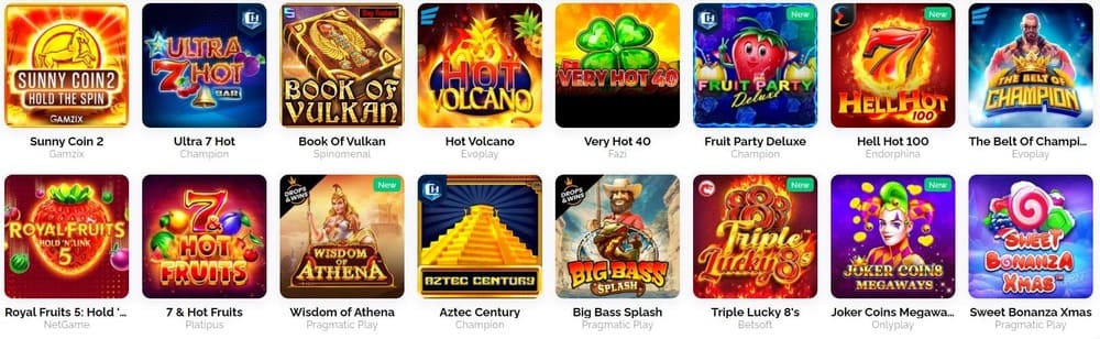 vulkan casino слоти